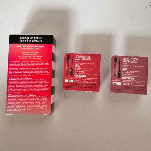 Sephora Collection Cream Lip Stain in Always Red and Marvelous Mauve - Picture 4 of 13